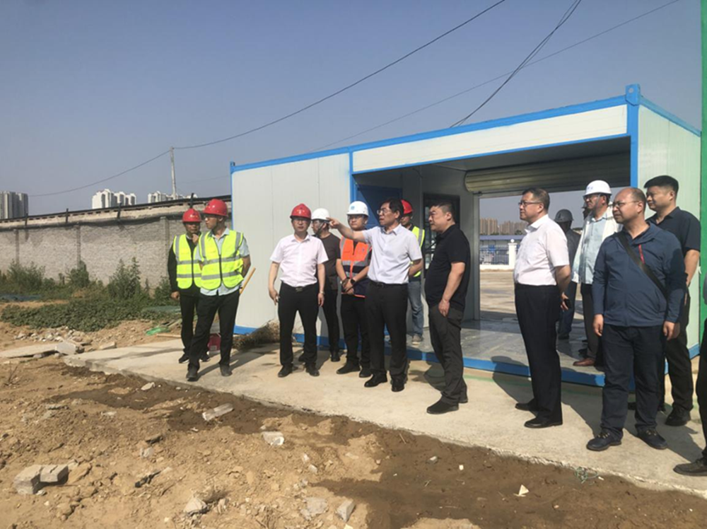 半岛网页版登入界面-半岛online(中国)党委书记、董事长汪洋到侯寨新镇区安置区调研项目建设工作